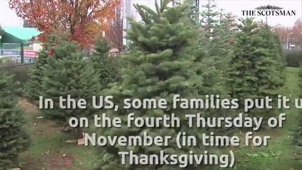 When should you put up your Christmas decorations