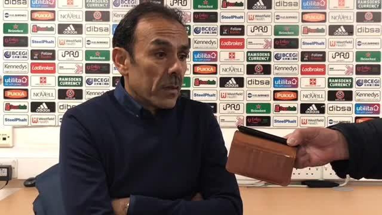 Sheffield Wednesday manager Jos Luhukay reflect...