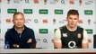 England coach Eddie Jones and co-captain Owen Farrell after 16-15 defeat to New Zealand