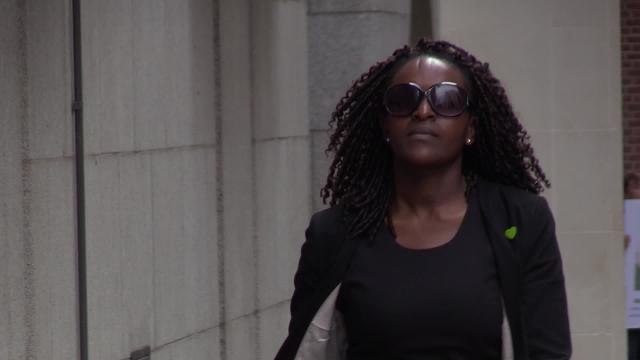 Fiona Onasanya MP arriving at court