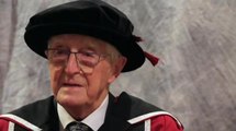 Michael Parkinson Honorary Doctorate Sheffield Hallam university
