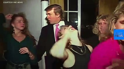 تصاویر از ترامپ جوان در یک مهمانی