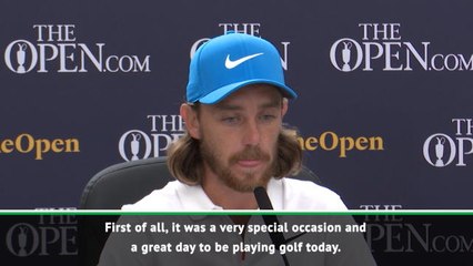 Fleetwood happy to contribute to 'special' Open Championship