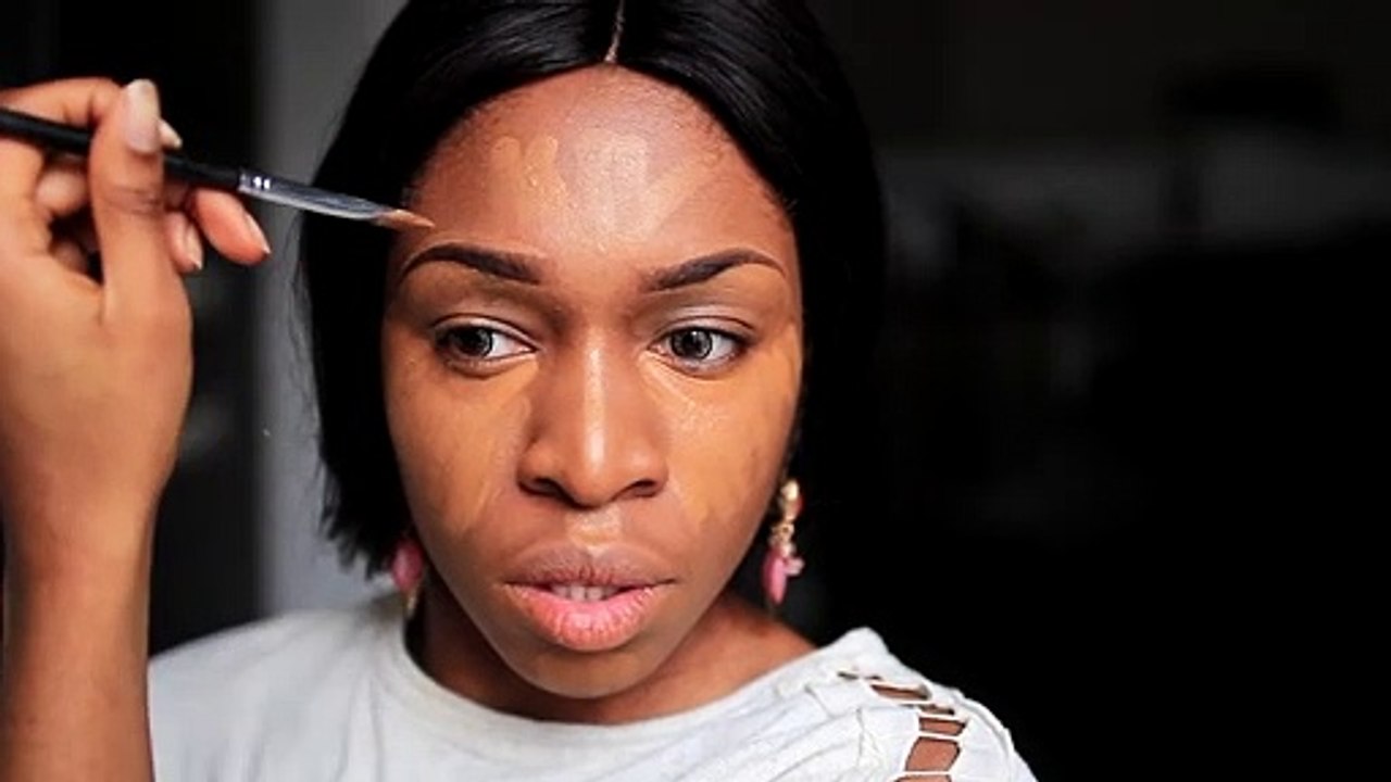 Maquillage _ Dark Lipstick _ Darkskin Makeup Tutorial