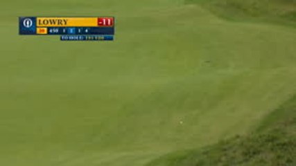 The Open - L'approche à l'effet surréaliste du leader Lowry