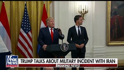 Trump addresses Iranian drone shot down by USS Boxer