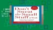 [MOST WISHED]  Don t Sweat the Small Stuff (Don t Sweat the Small Stuff Series)