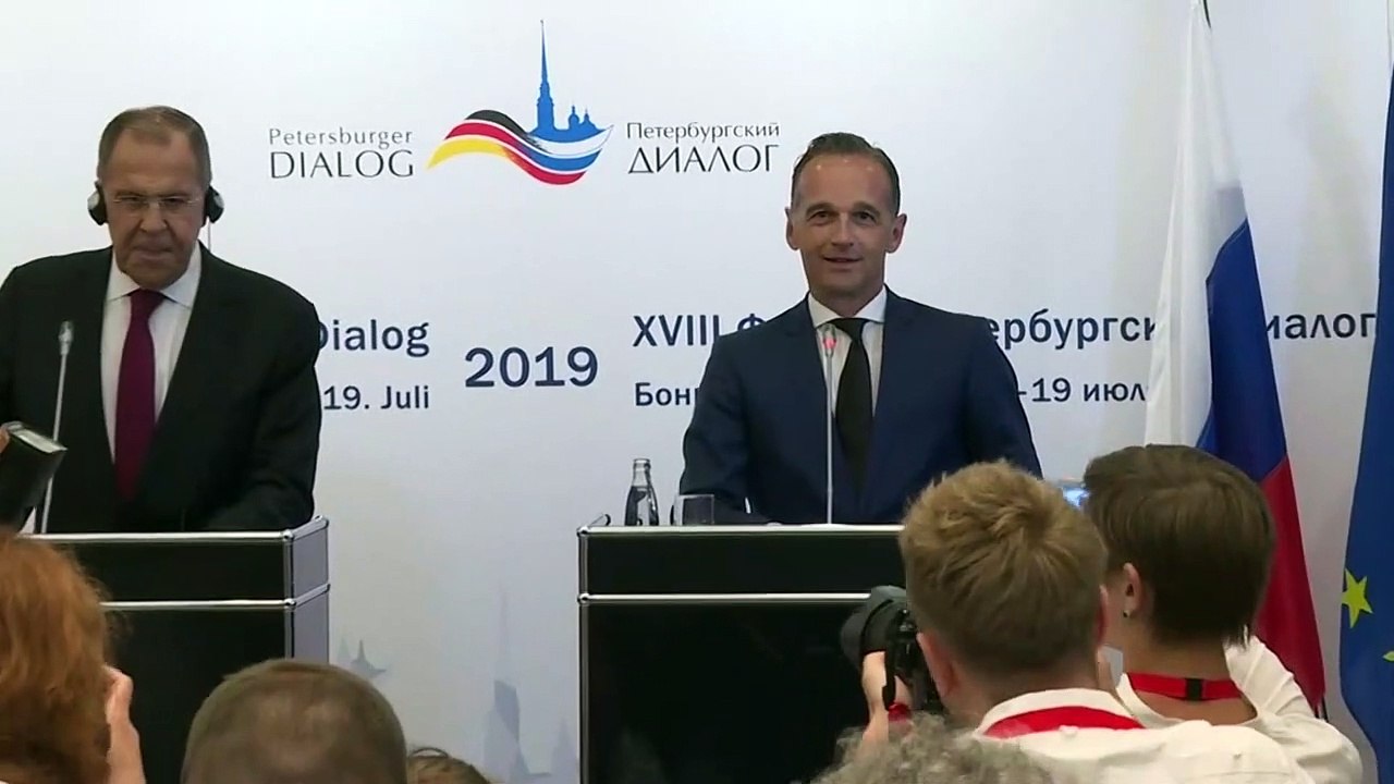 Maas und Lawrow bekräftigen Notwendigkeit der Zusammenarbeit