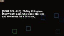 [BEST SELLING]  21-Day Ketogenic Diet Weight Loss Challenge: Recipes and Workouts for a Slimmer,