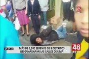 San Luis: ocho distritos de Lima Este y PNP se unen contra la inseguridad ciudadana