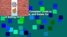 About For Books  The Complete Guide to Buying at Garage, Yard, and Estate Sales and Selling Online