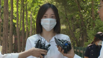 [현장영상] "선행하며 살겠다"...'집행유예' 황하나, 구치소서 석방 / YTN