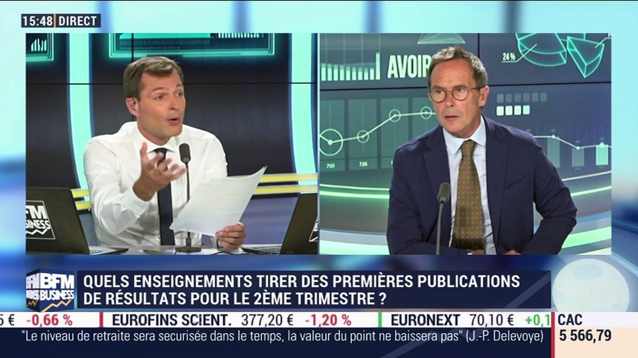 Les tendances sur les marchés: Quels enseignements tirer des premières publications de résultats pour le 2ème trimestre ? - 18/07