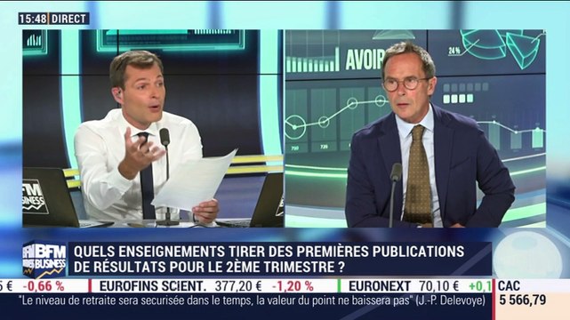 Les tendances sur les marchés: Quels enseignements tirer des premières publications de résultats pour le 2ème trimestre ? - 18/07