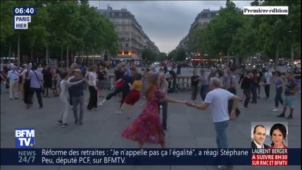 Tous le soirs, la place de la République se transforme en piste de danse