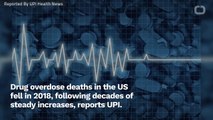 2018 Report: Overdose Deaths In U.S. Drop By 5%