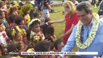 Nuku Hiva, visite de la ministre de la justice