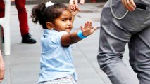 Sunny Leone's Cute Daughter Nisha Shouts At Media