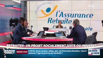 Brunet & Neumann : Retraites, un projet socialement juste ou injuste ? - 19/07