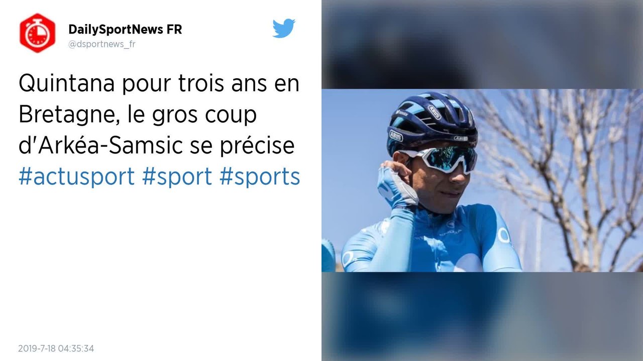 Cyclisme : Nairo Quintana devrait bien s’engager avec Arkéa-Samsic