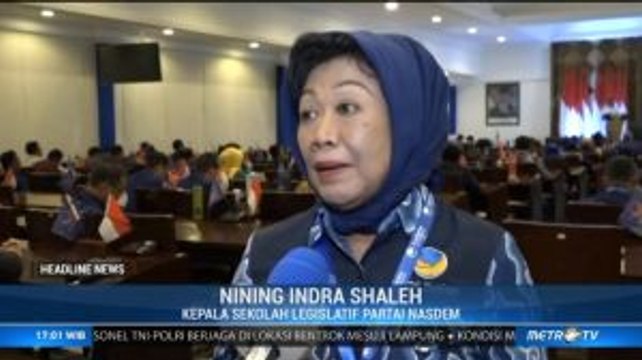Para Petinggi Partai NasDem Beri Pembekalan Materi di Sekolah Legislatif