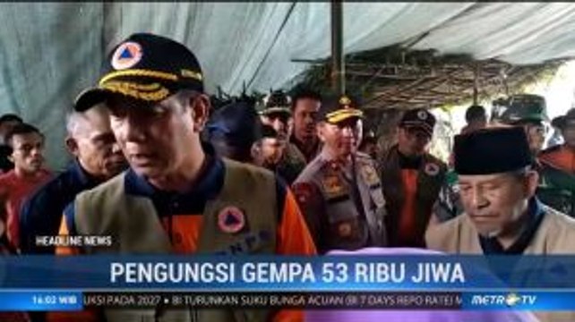 Kepala BNPB Tinjau Lokasi Pengungsi Gempa Halmahera Selatan