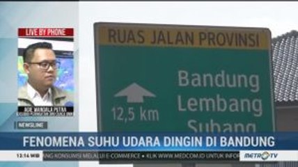 Penjelasan BMKG Soal Fenomena Suhu Udara Dingin di Bandung
