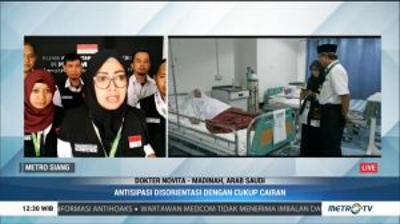 Antisipasi Dehidrasi di Tanah Suci