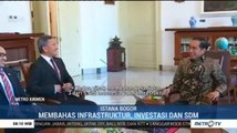 Jokowi Terima Kunjungan Menlu Singapura di Istana Bogor