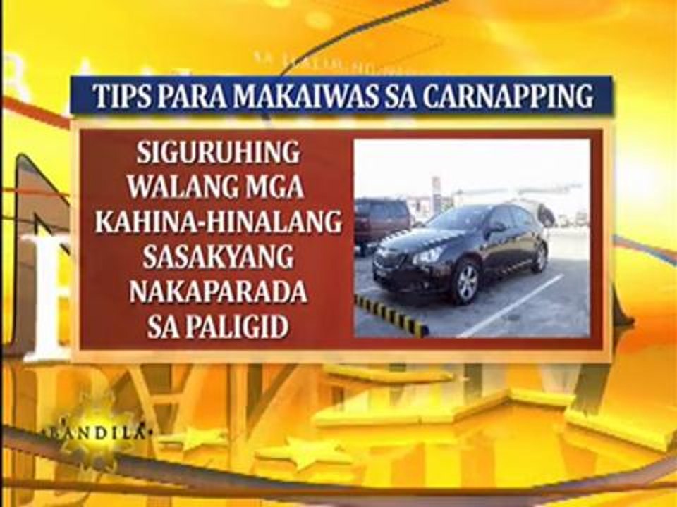 Police give tips for female drivers