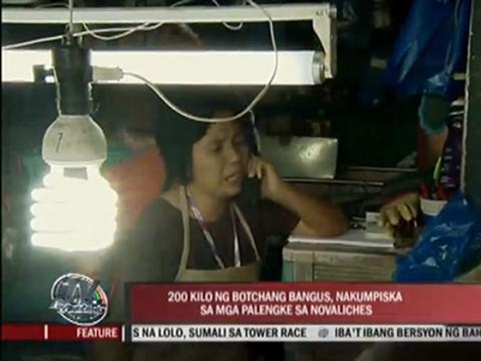 Double-dead fishes confiscated in Novaliches