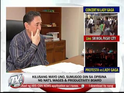 Labor groups protest P30 wage hike anew