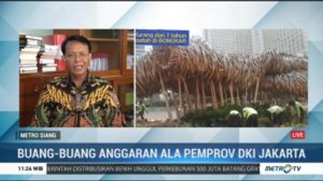 Buang-buang Anggaran ala Pemprov DKI Jakarta