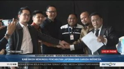 Rius Vernandes Tunggu Pencabutan Laporan Polisi dari Garuda