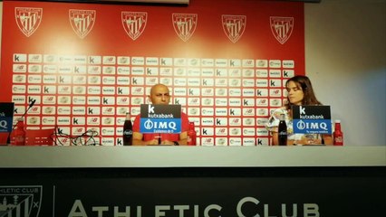 Rueda de Prensa de Ángel Villacampa, Entrenador del Femenino del Athletic.