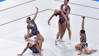 REPLAY - 2019 European Games - Trampoline synchro women, individual men and Aerobics groups finals