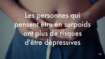 Les personnes qui pensent être en surpoids ont plus de risques d'être dépressives