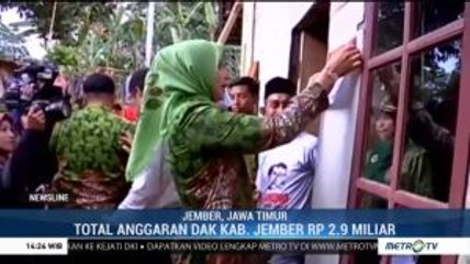 Pemkab Jember Rehabilitasi Rumah Tidak Layak Huni