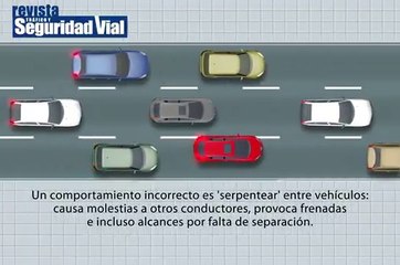 VÍDEO: Por esto no hay que ir cambiando de carril continuamente