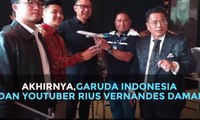 Akhirnya, Garuda Indonesia dan Youtuber Rius Vernandes Sepakat Damai