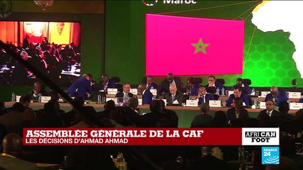 CAN-2019 : les décisions d'Ahmad Ahmad à l'assemblée générale de la CAF