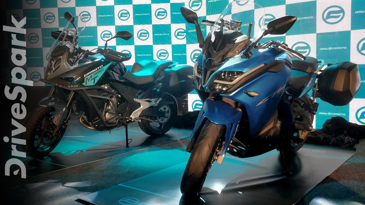 CF MOTO 300NK, 650NK, 650MT and 650GT First Loo...