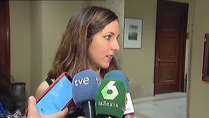Ione Belarra: "Nosotras siempre disponibles y con la mano tendida"