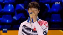 [스포츠 영상] 펜싱 오상욱, 세계선수권 사브르 금메달