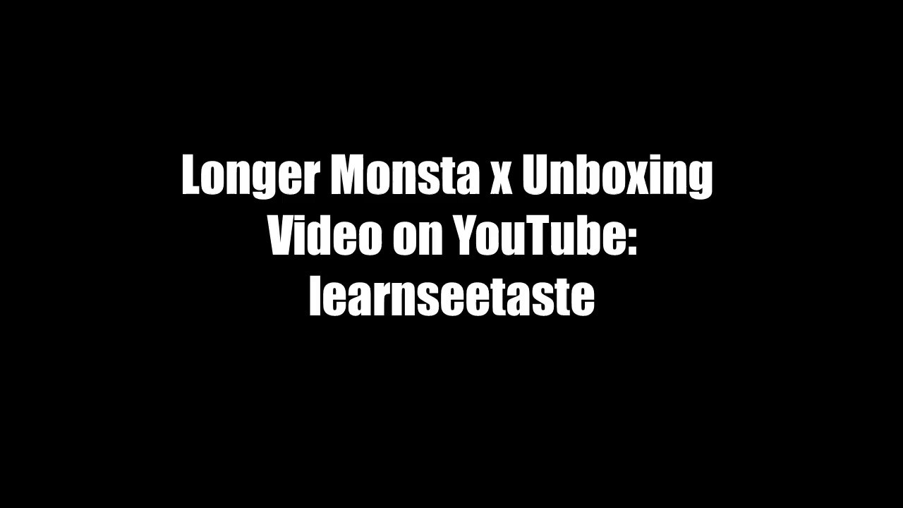 MONSTA X LIGHTSTICK UNBOXING (EDITED VERSION)