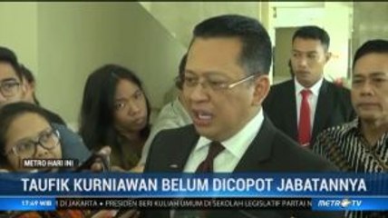DPR Serahkan Pergantian Taufik ke Fraksi PAN