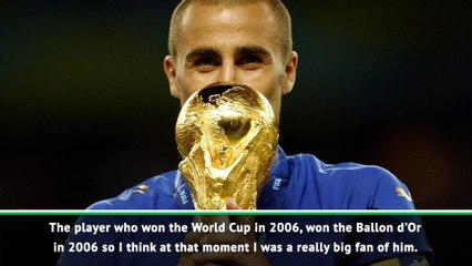 De Ligt 'admired' Juve legend Cannavaro