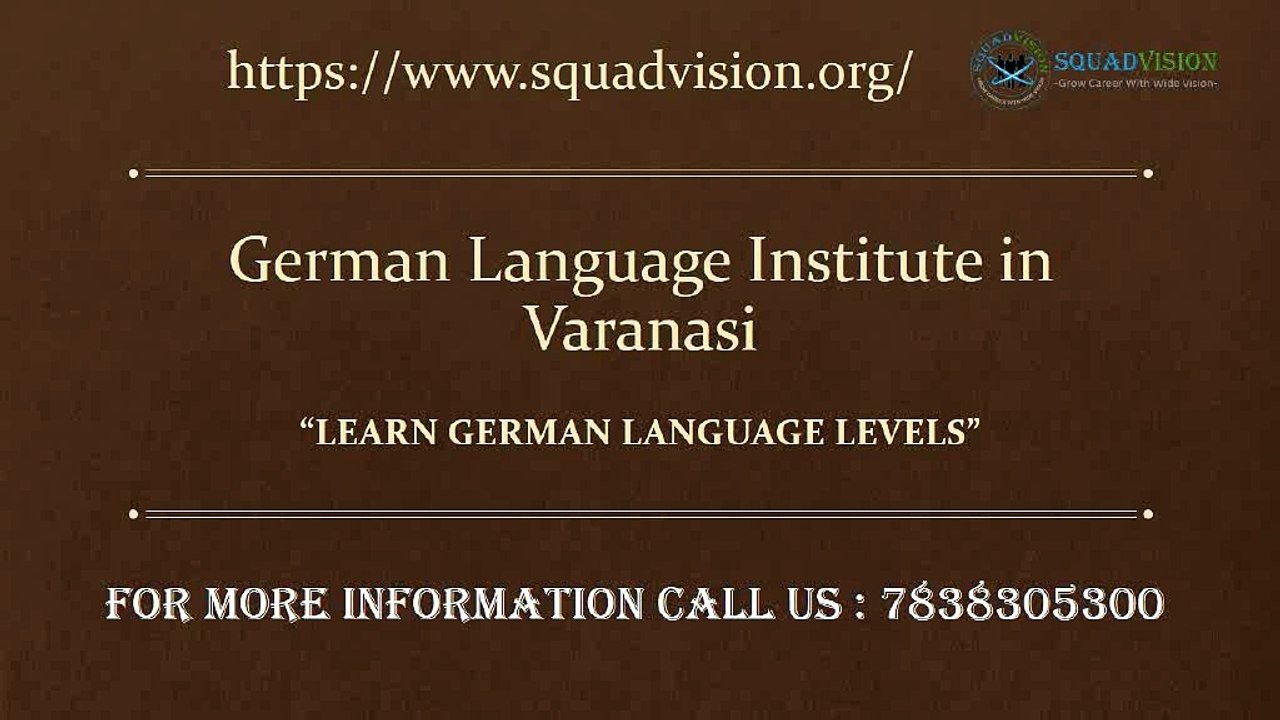 German Language Is The Best For Career.