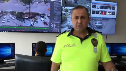 Kamerayı fark etmedi, cezayı yedi