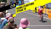 Départ pour Kung / Kung starting  - Étape 13 / Stage 13 - Tour de France 2019